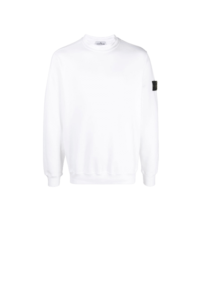 Sweat Coton Stretch Blanc Compass 3