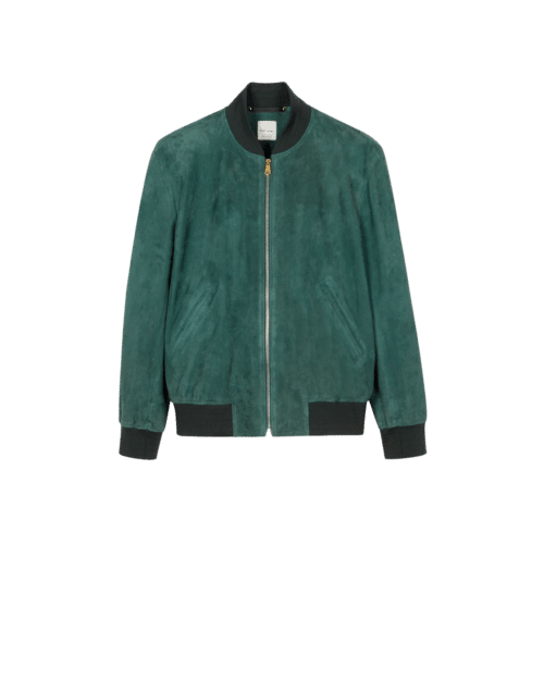 Veste Bomber Daim Vert 2