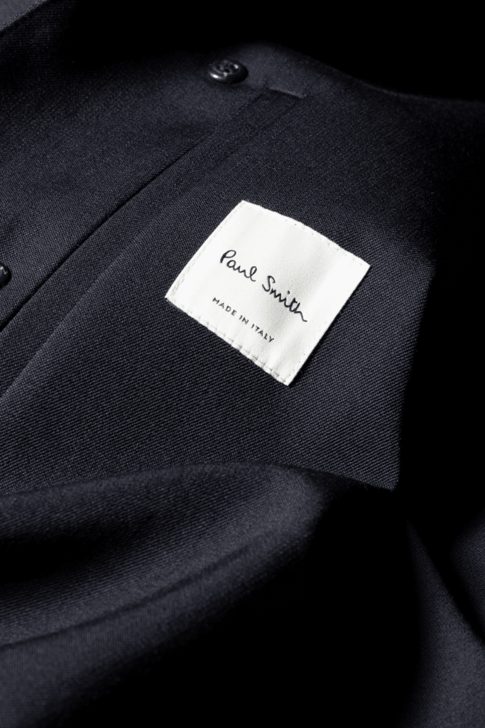 Manteau Laine Coton Bleu Marine - Boutique Jean Gaillard