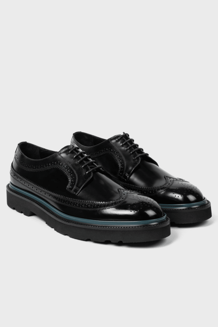 Chaussures Count Cuir Noir 2
