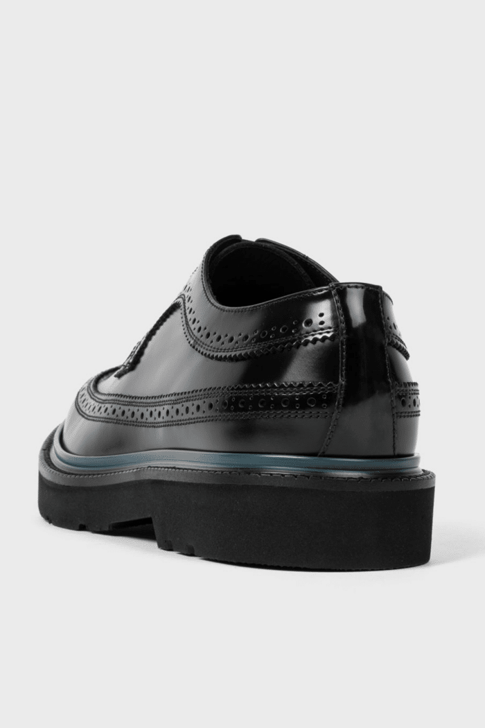Chaussures Count Cuir Noir 4