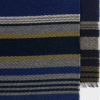 Écharpe Stripe Laine Bleu Marine2