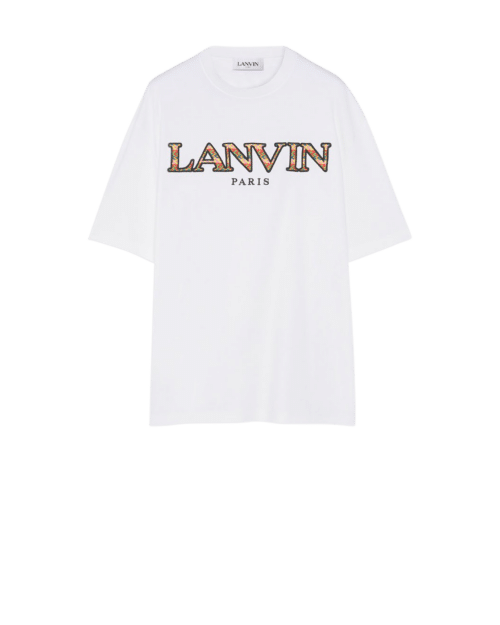 Tee-Shirt Lanvin Curb Blanc