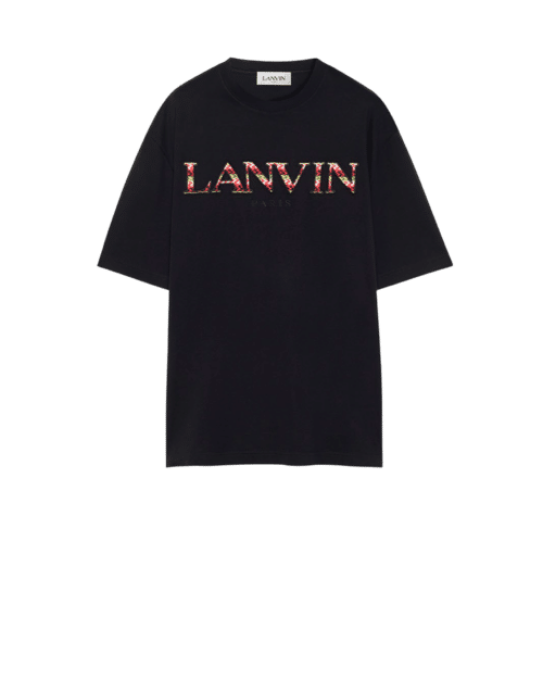 Tee-Shirt Lanvin Curb Noir