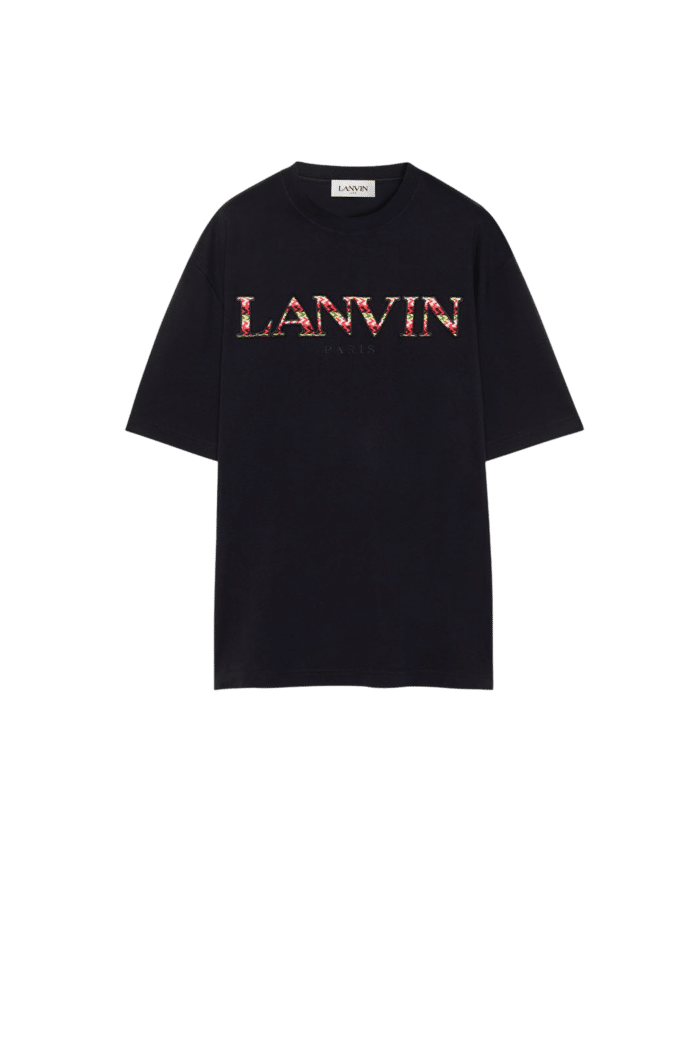 Tee-Shirt Lanvin Curb Noir