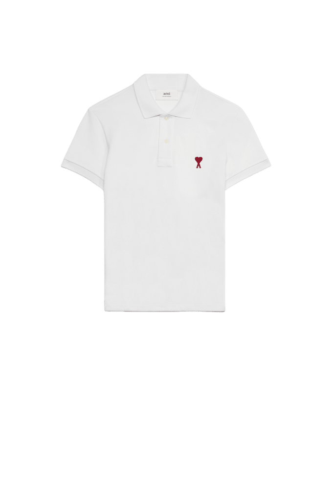 Polo Ami Coeur Blanc 3