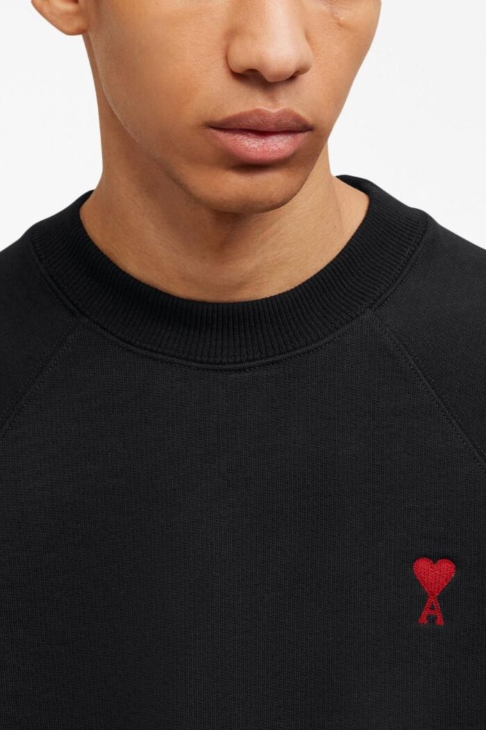Sweatshirt Coeur Ami Noir 2