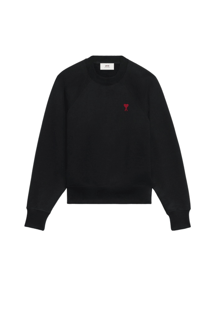 Sweatshirt Coeur Ami Noir 4