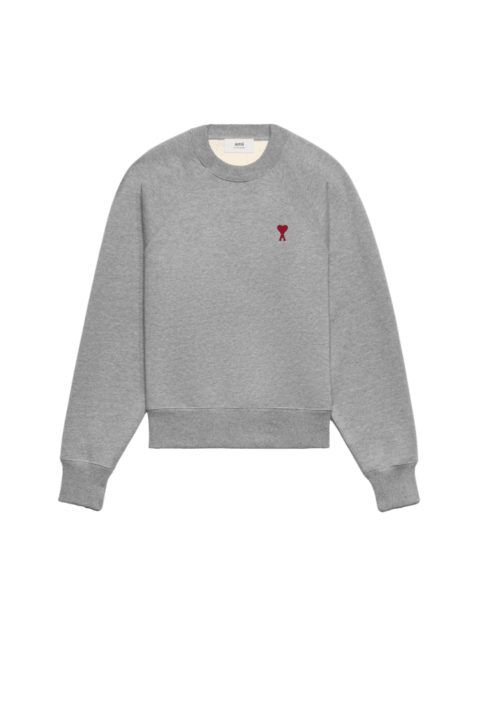 Sweatshirt Coeur Ami Gris 4