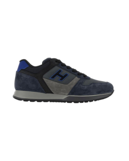 Sneakers H321 Gris Bleu Noir