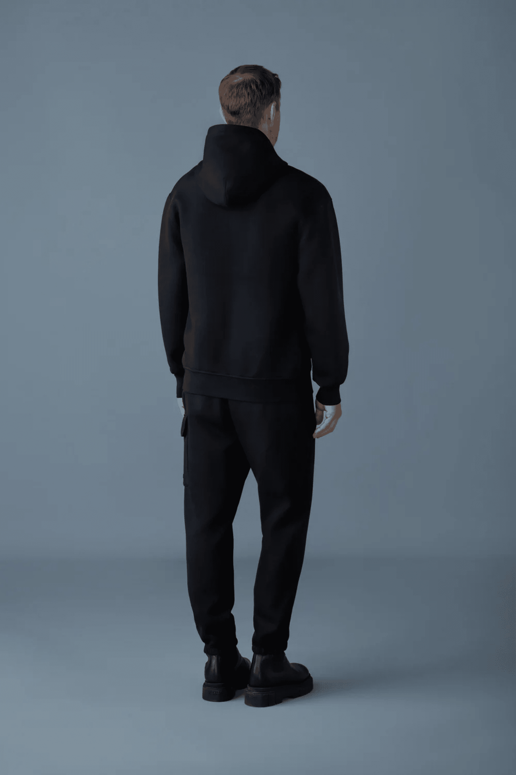 Sweat Capuche KRYSTOS Noir