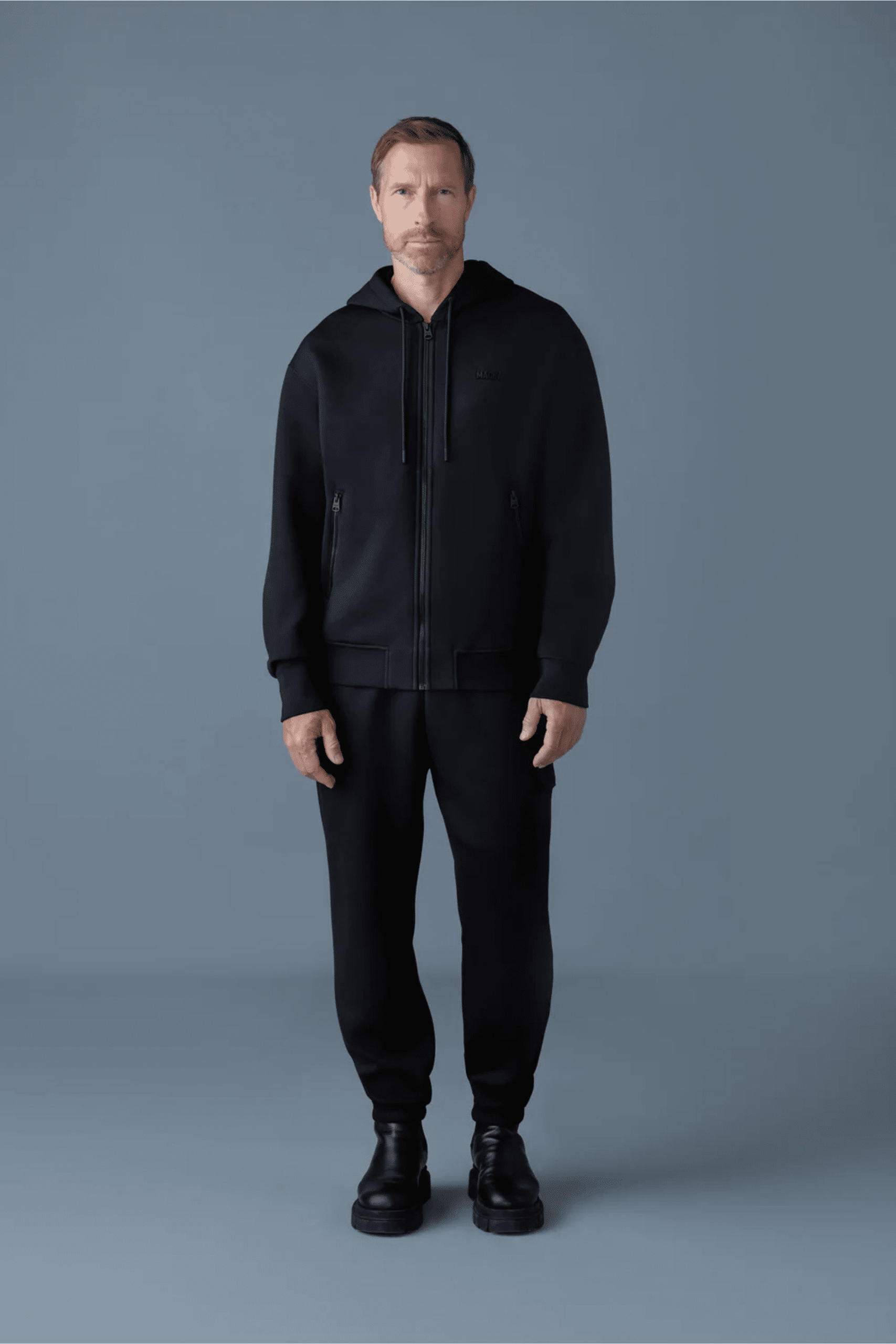 Sweat Capuche KRYSTOS Noir