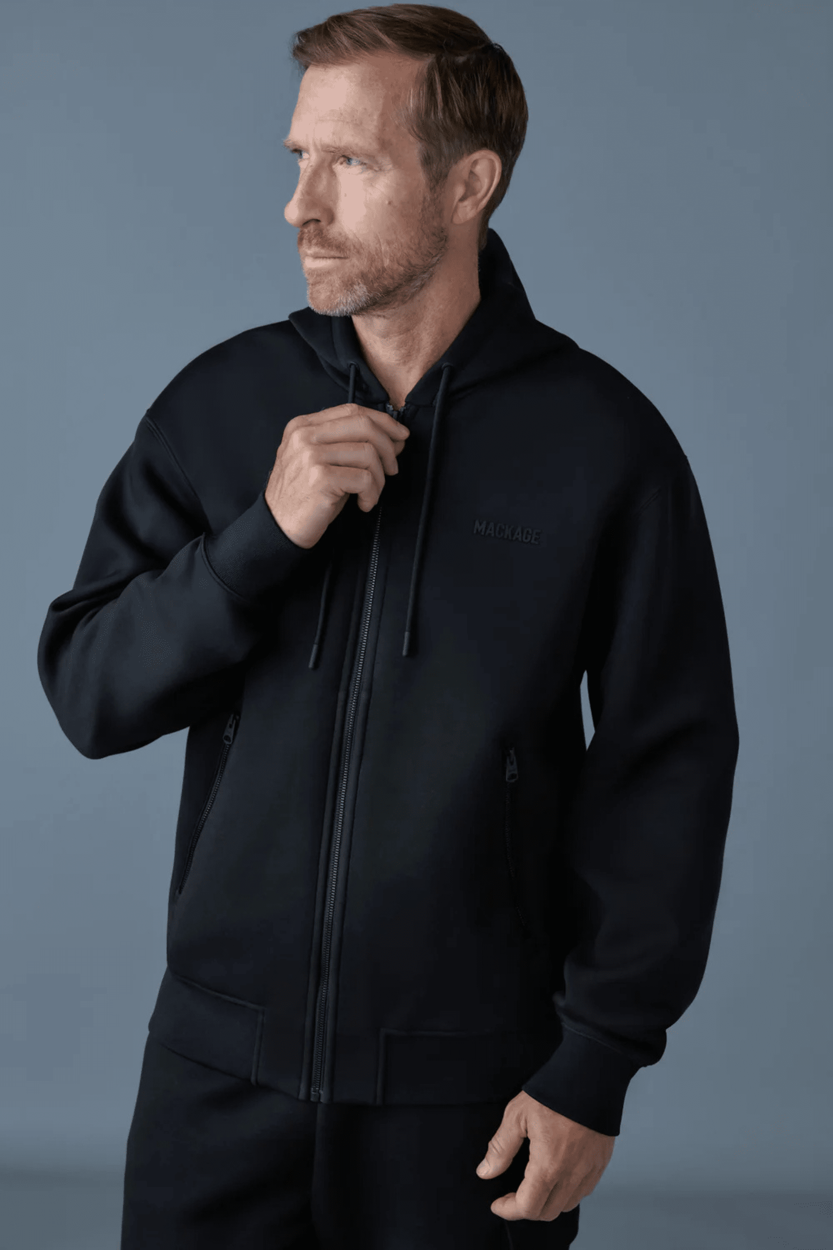 Sweat Capuche KRYSTOS Noir