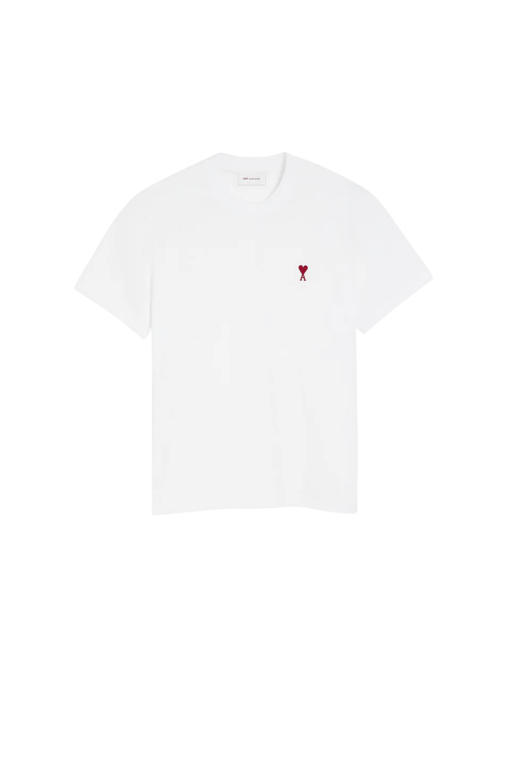 Tee-Shirt Blanc Cœur Rouge