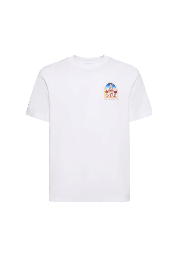 Tee-Shirt Vue de l'Arche Blanc