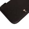 Pochette Cuir Noir Rivet Argent. 2
