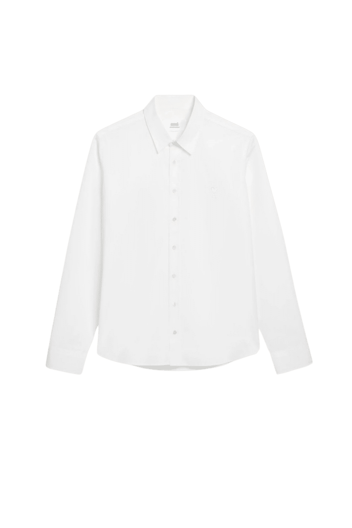 Chemise Coton blanc Cœur Blanc
