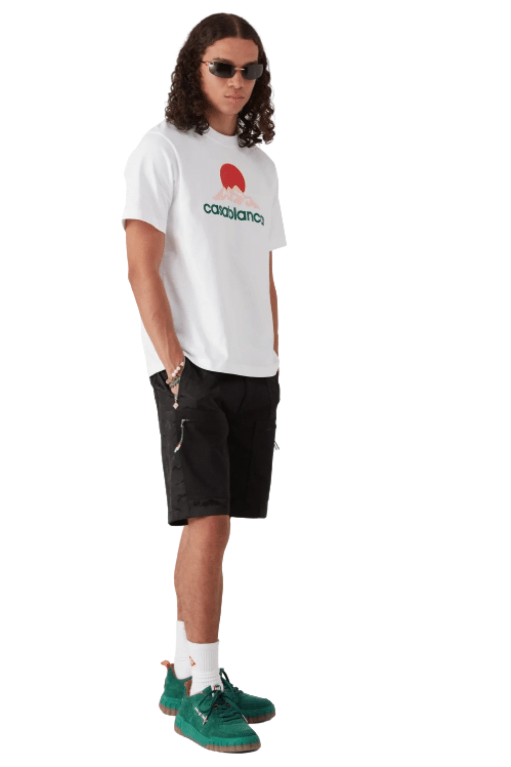 Short Cargo Camouflage Montagne Noir