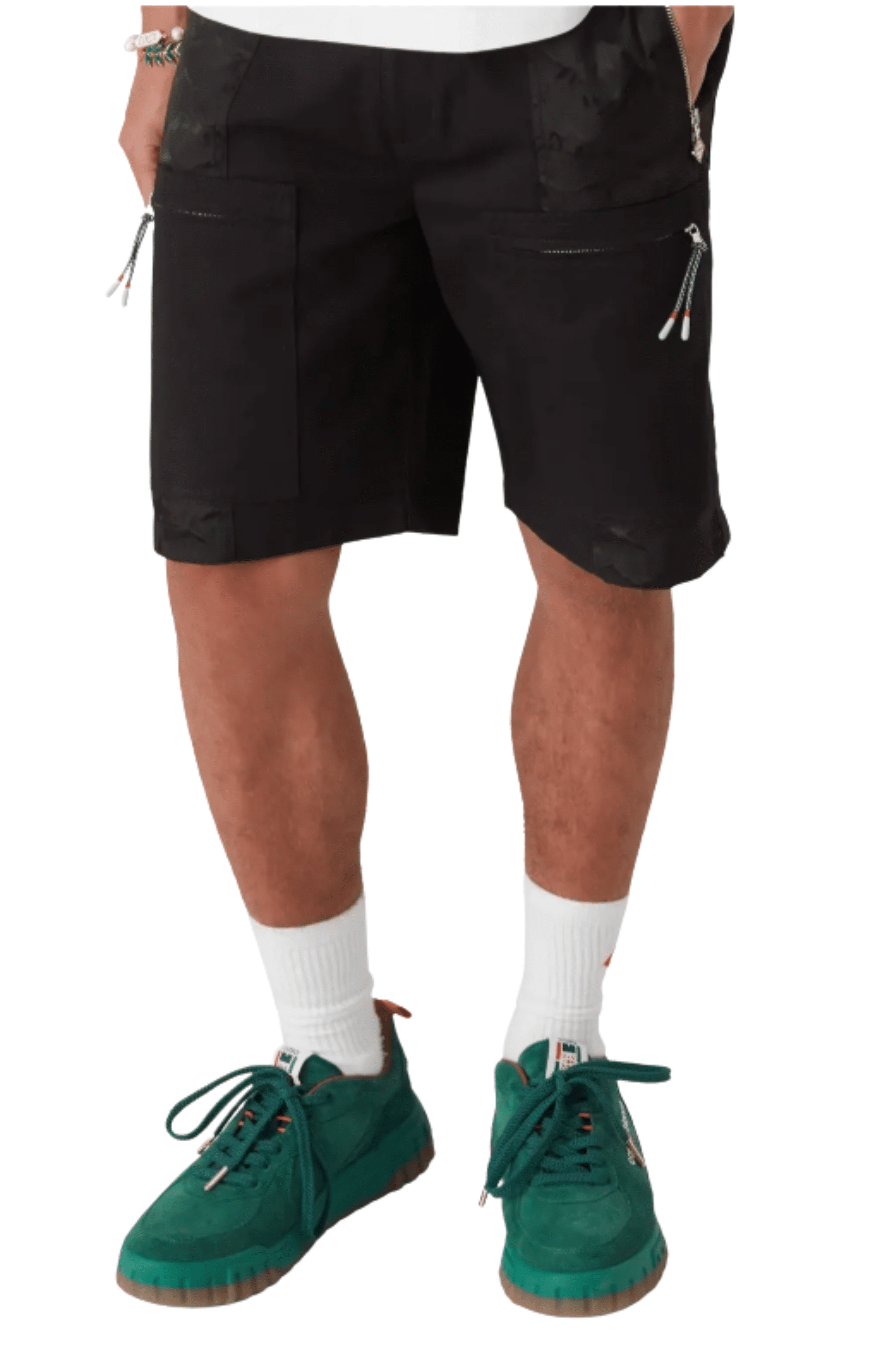 Short Cargo Camouflage Montagne Noir