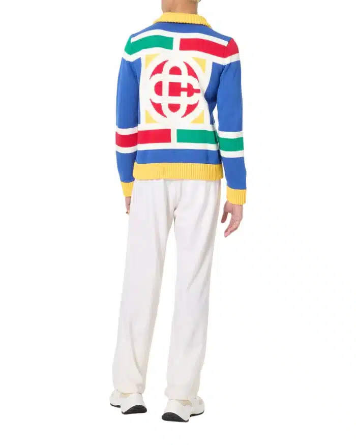 Veste en tricot Casa Multicolore