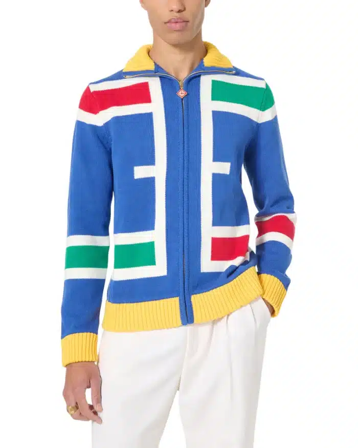 Veste en tricot Casa Multicolore