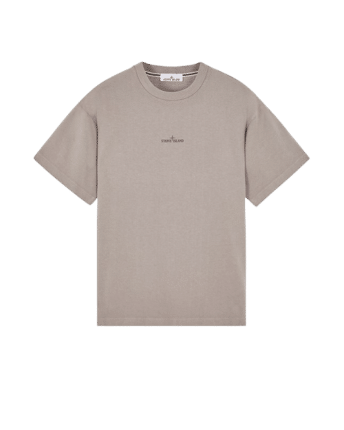 Tee-Shirt Manches Courtes Coton Gris