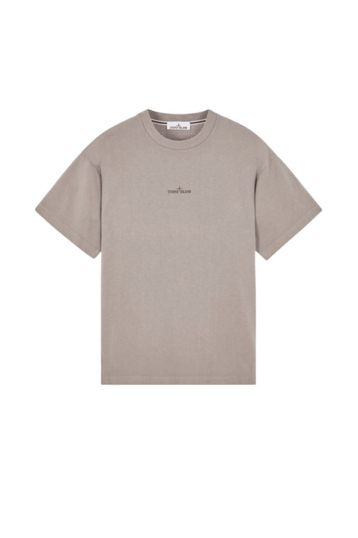 Tee-Shirt Manches Courtes Coton Gris