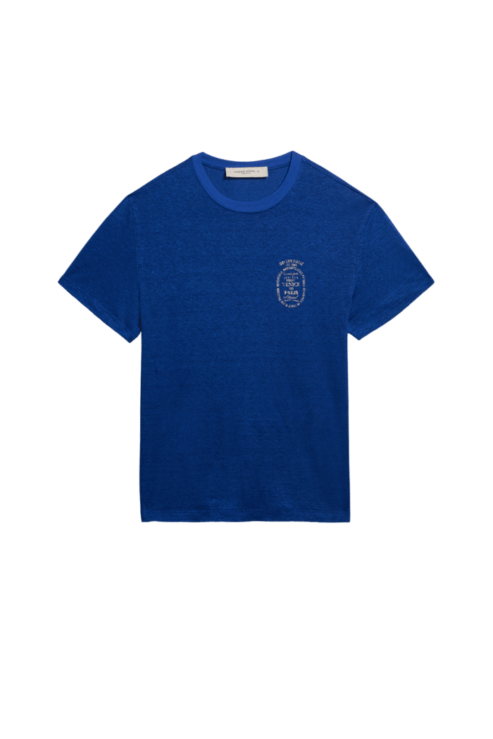 Tee-Shirt Lin Bleu Royal