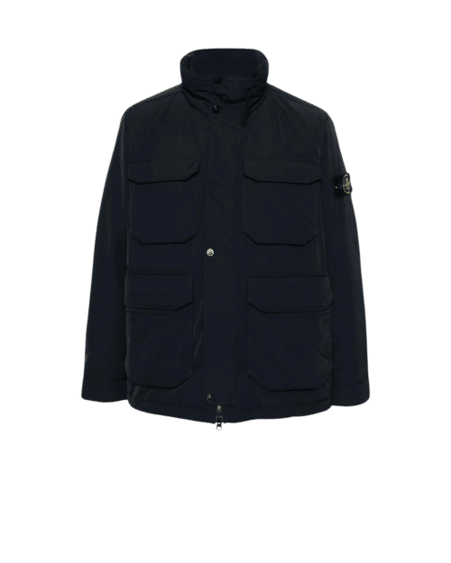 Veste Matelassée Polyester Marine