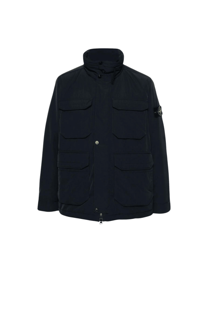 Veste Matelassée Polyester Marine