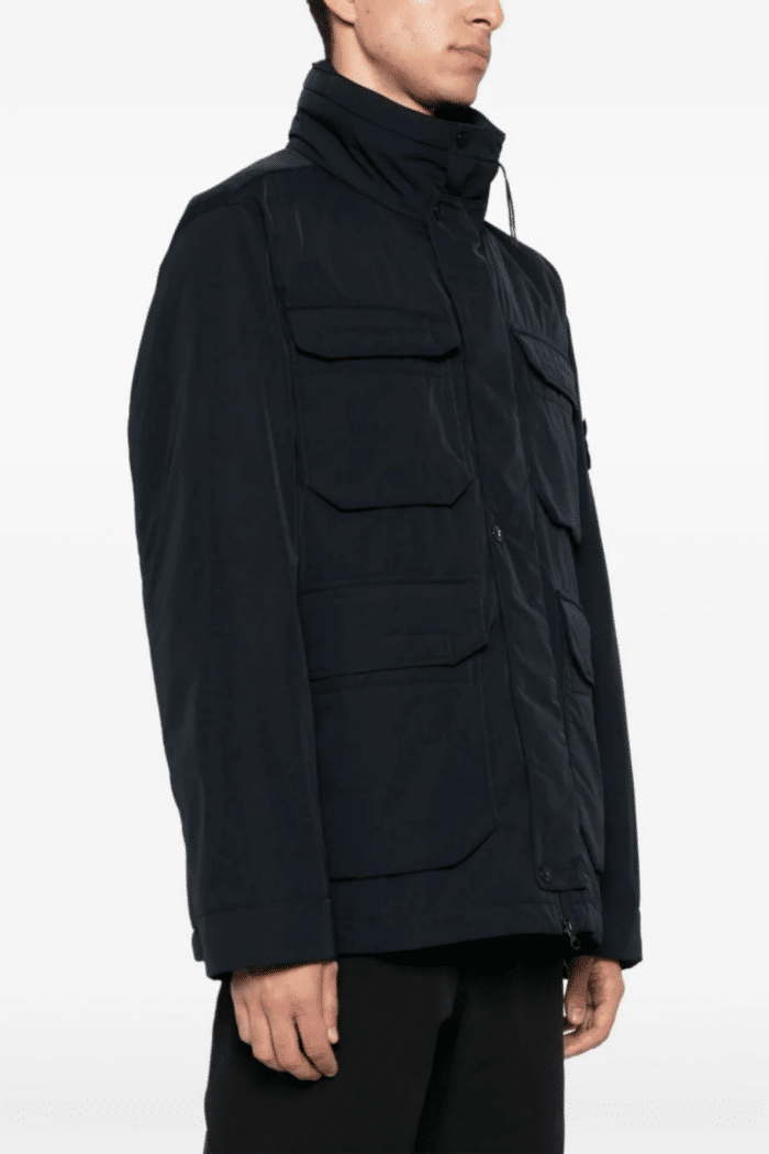 Veste Matelassée Polyester Marine