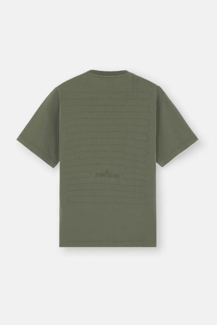 Tee-Shirt « Seasonal Quilting» Vert Mousse