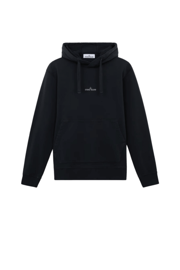 Sweat Capuche Marine « Institutional Two »