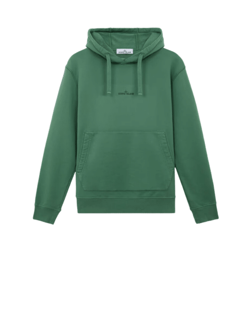 Sweat Capuche Vert Sauge « Institutional Two »