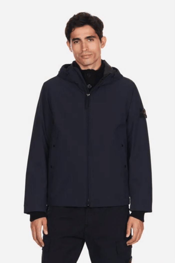 Blouson à Capuche Marine