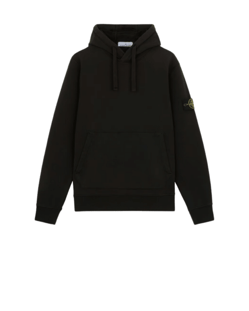 Sweat Capuche Coton Noir