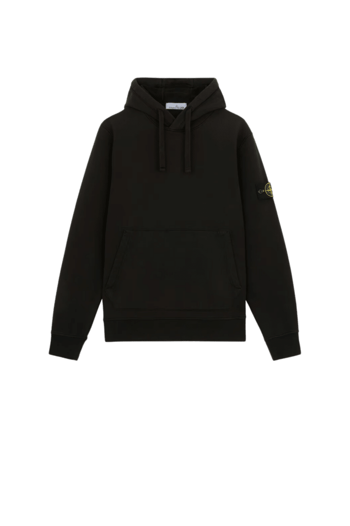 Sweat Capuche Coton Noir