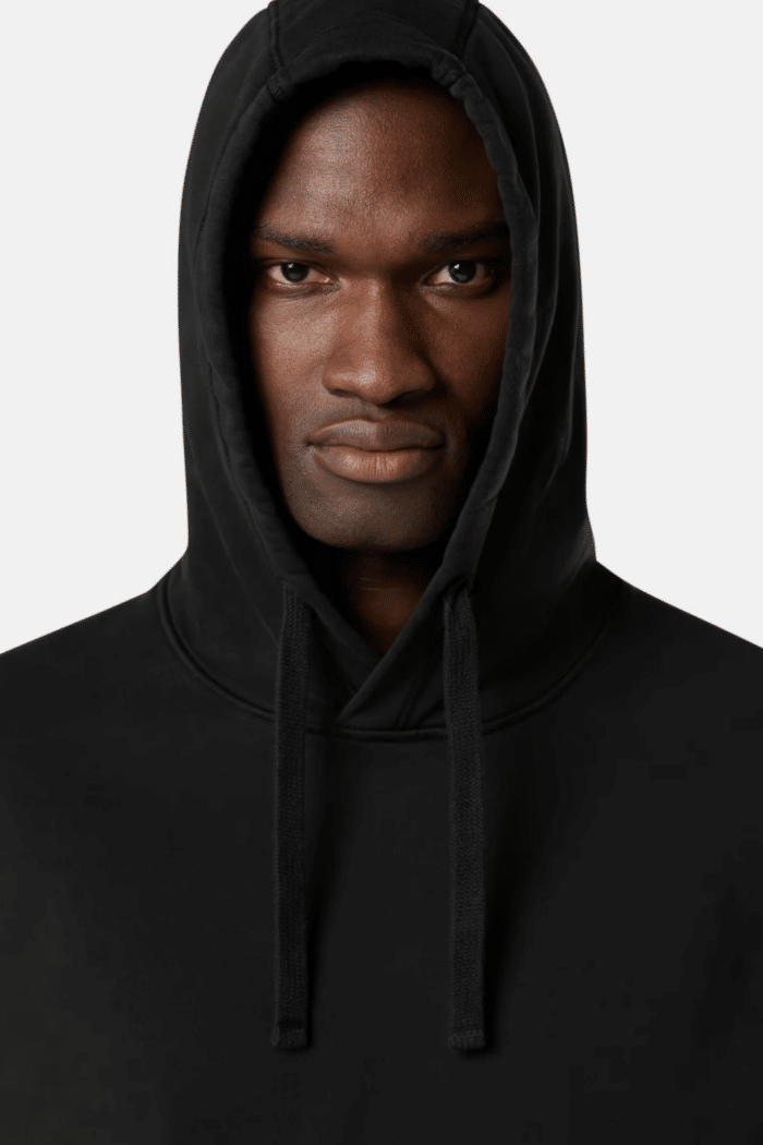 Sweat Capuche Coton Noir