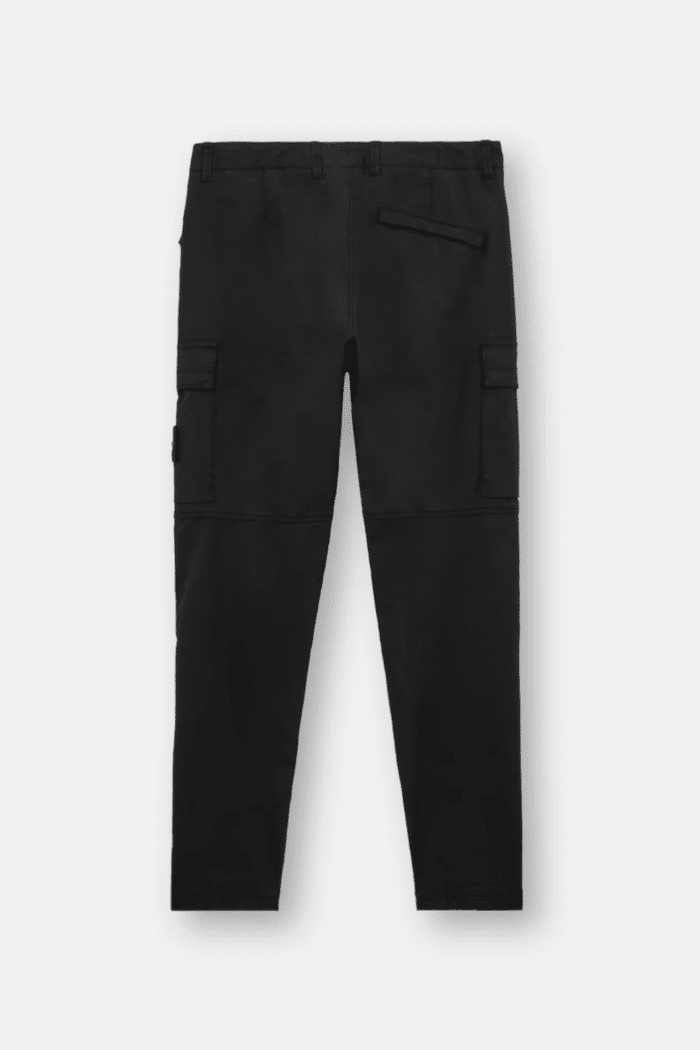 Pantalon Cargo Coton Supima Noir