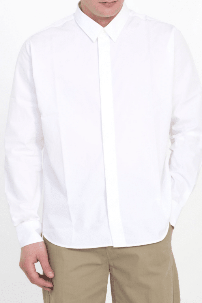 chemise coton blanc