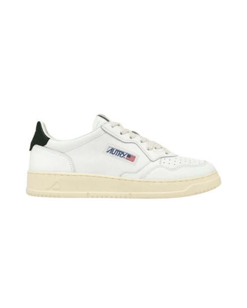 Sneakers Medalist Cuir Blanc et Montagne