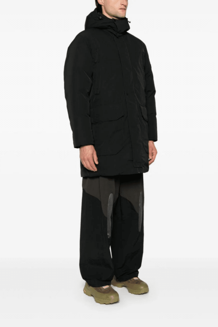 Manteau Micro Twill Noir