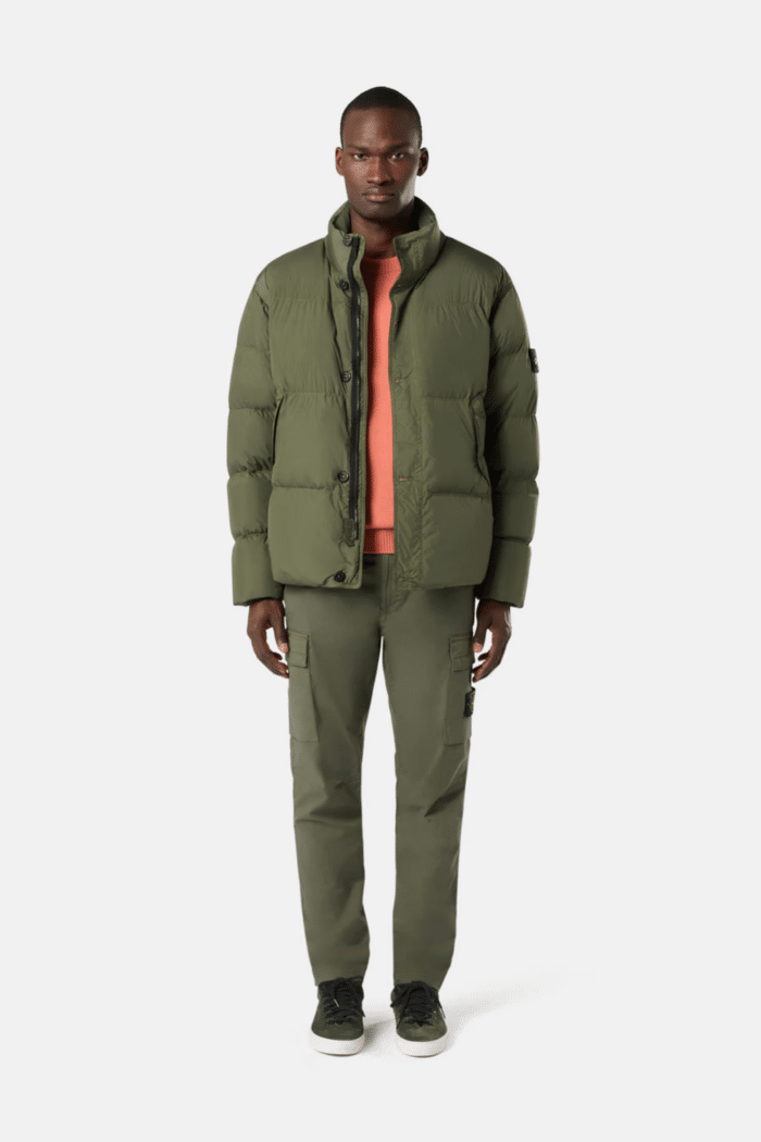 Blouson Nylon Vert