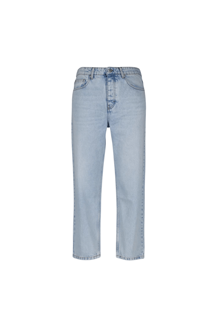 Jeans Tapered Fit Bleu Javel