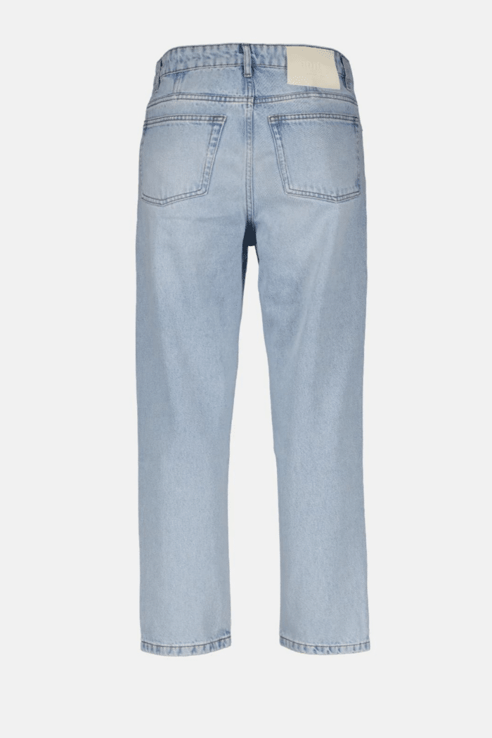 Jeans Tapered Fit Bleu Javel