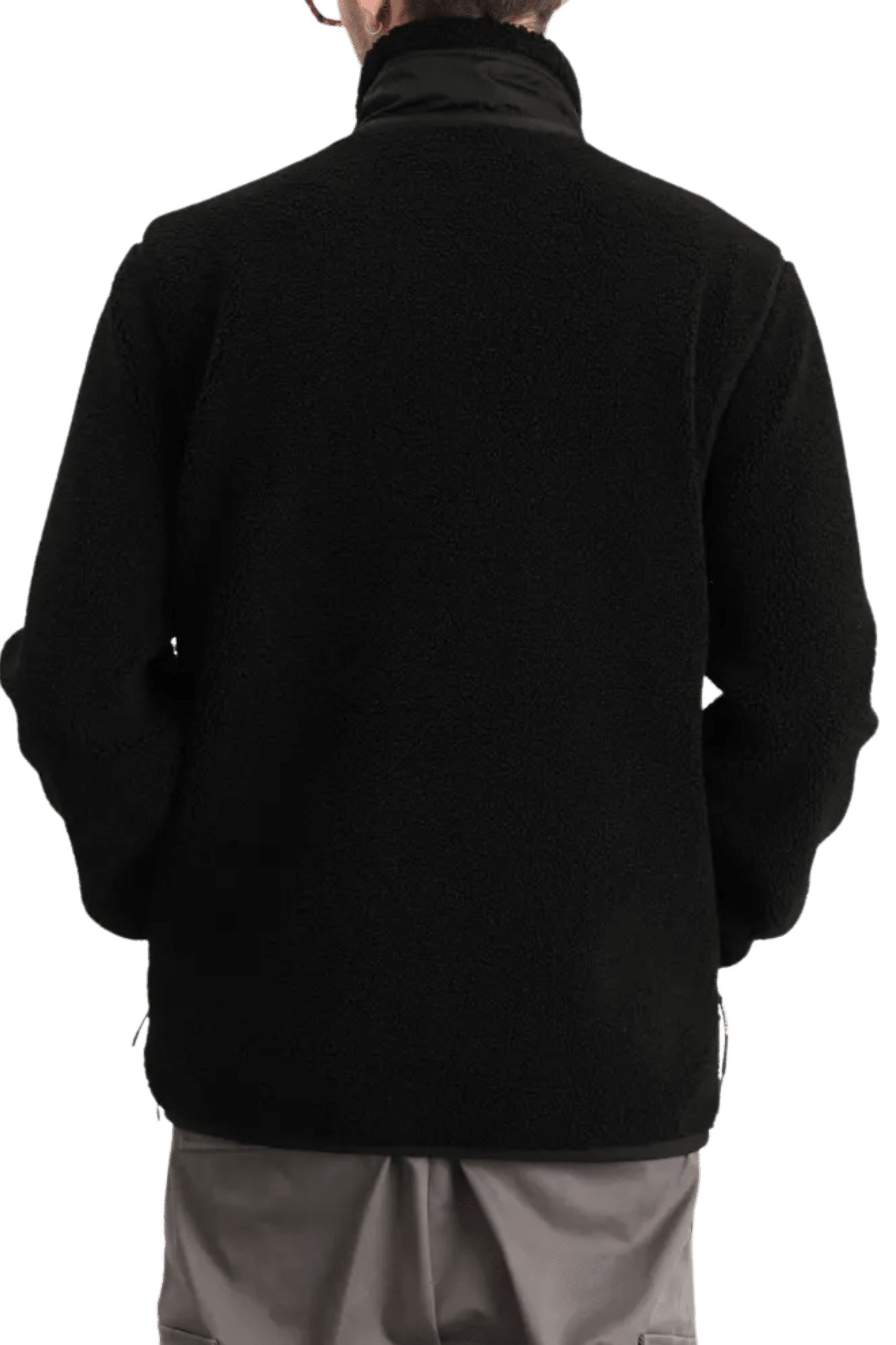Cardigan Polaire Zippé Noir