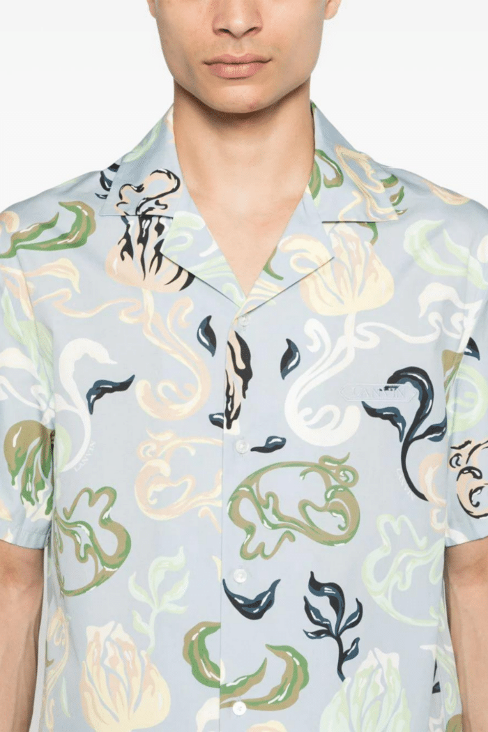 Chemise Bowling Imprimé Floral