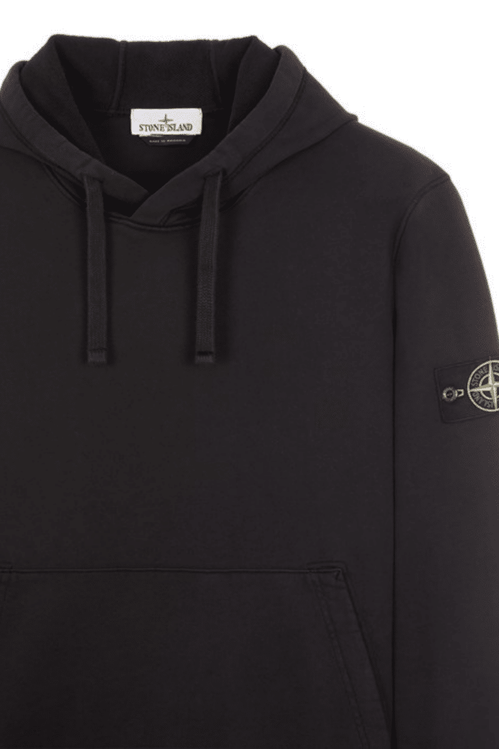 Sweat Zippé Capuche Noir