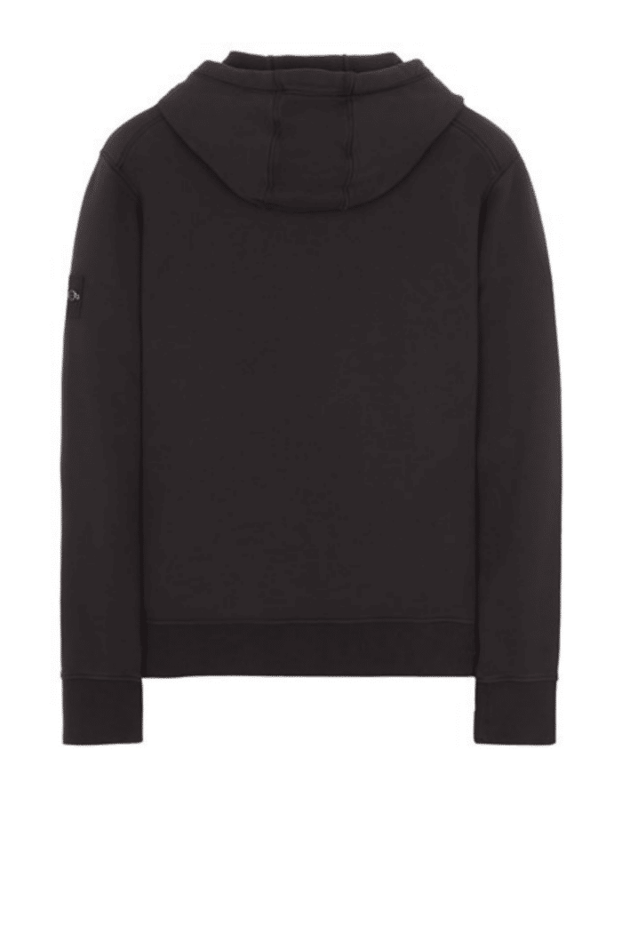 Sweat Zippé Capuche Noir