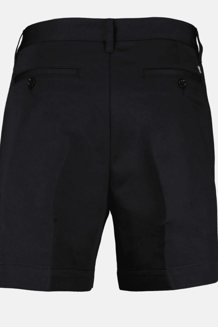 Short Chino Satin Noir